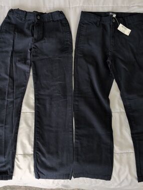 2 pairs children’s place size 8 Boy uniform pants - Straight Leg